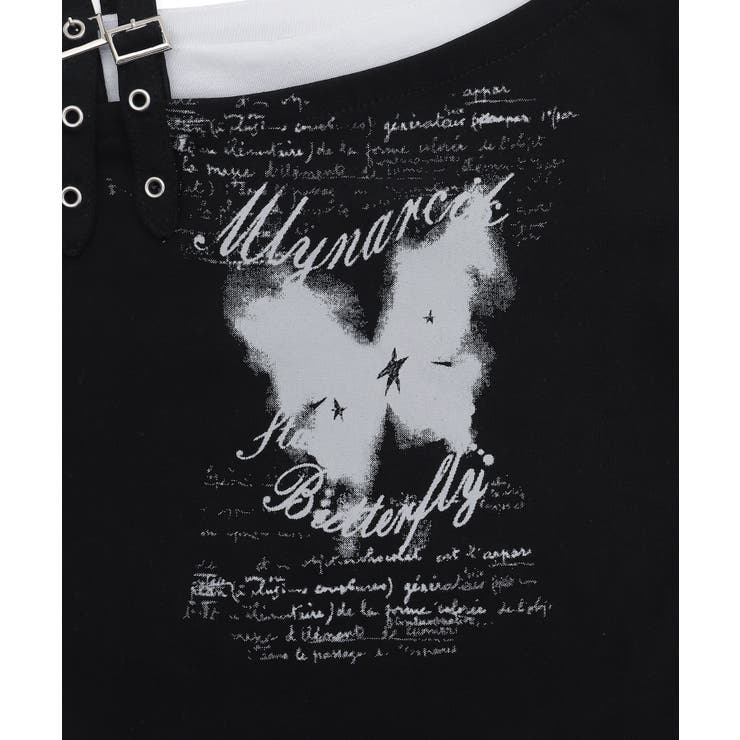 バタフライオフショルピチT | WEGO【WOMEN】 | 詳細画像18 