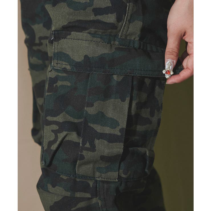 ニータックカモフラカーゴパンツ[品番：WG010094433]｜WEGO