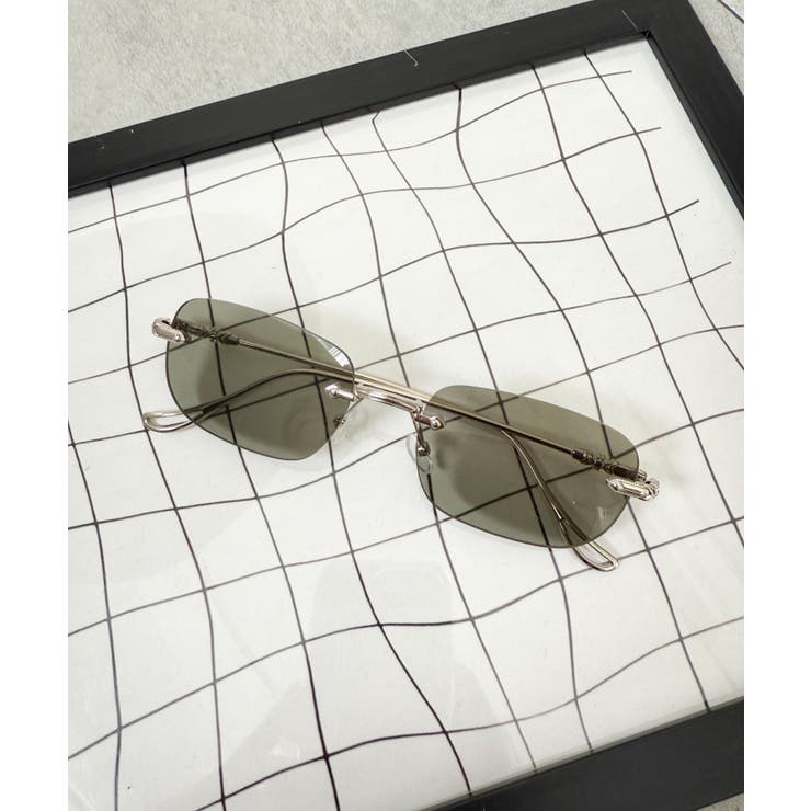 ブラックその他 | リムレスカラーレンズデザインアイウェア | WEGO【MEN】