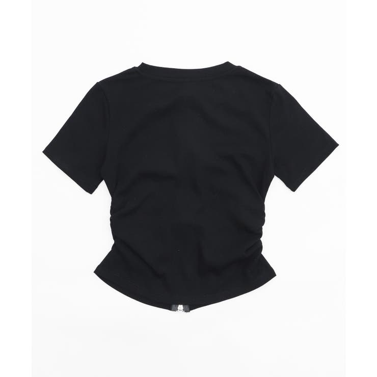 グラフィックロゴWジップSSトップス | WEGO【WOMEN】 | 詳細画像16 