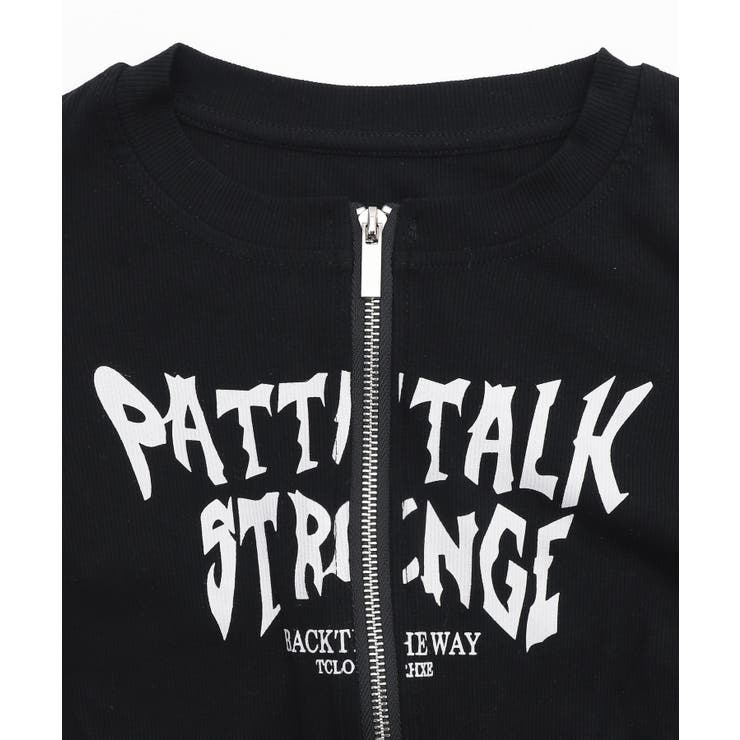 グラフィックロゴWジップSSトップス | WEGO【WOMEN】 | 詳細画像17 