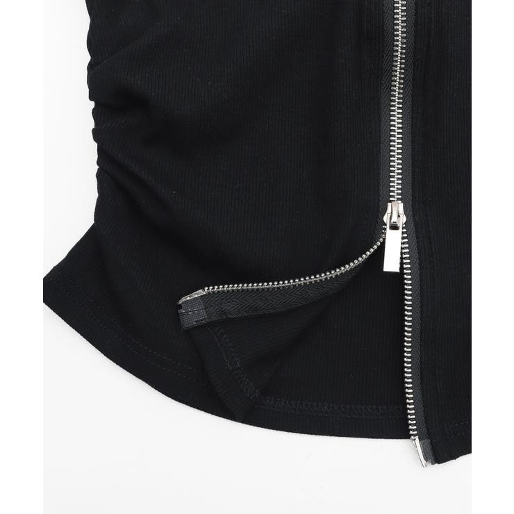 グラフィックロゴWジップSSトップス | WEGO【WOMEN】 | 詳細画像21 