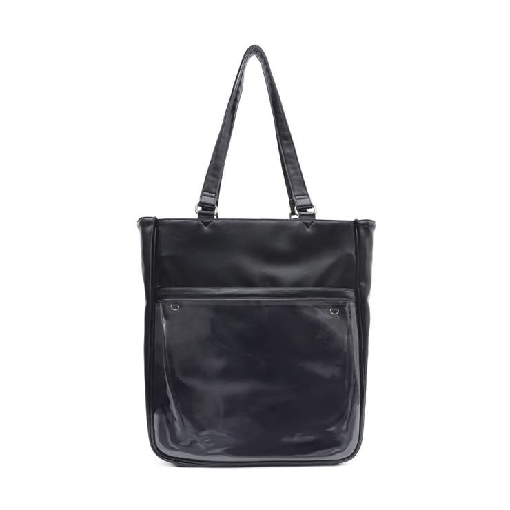 ブラック | うちわビッグ痛トート | WEGO【WOMEN】