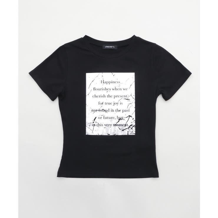 ボックスロゴ箔プリントピチT | WEGO【WOMEN】 | 詳細画像14 