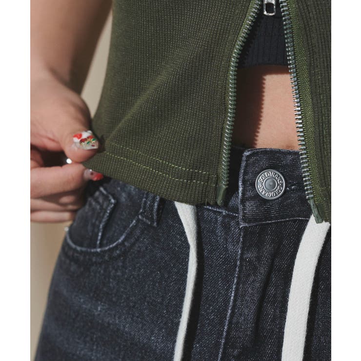 ロゴダブルZIPトップ | WEGO【WOMEN】 | 詳細画像6 