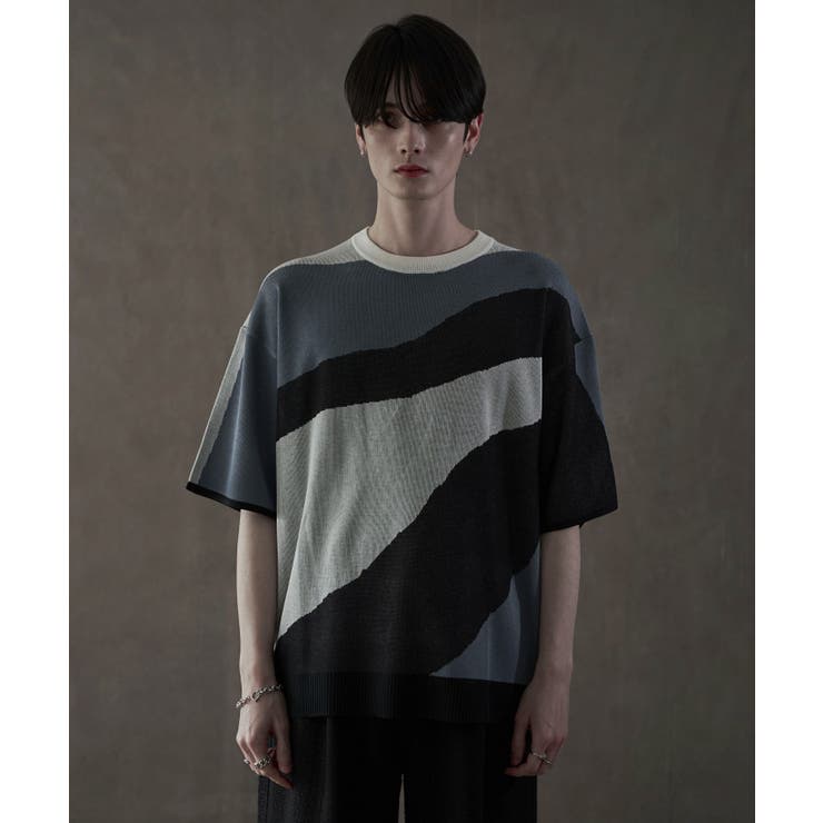 ジャガードニットT(SS) | WEGO【MEN】 | 詳細画像1 