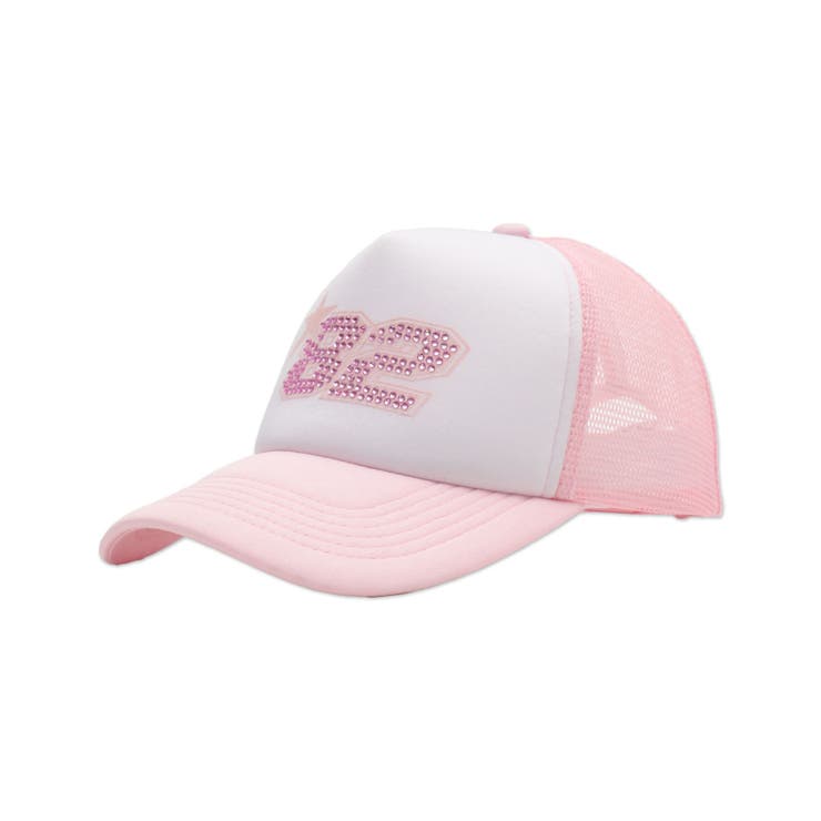 ナンバリングラインストーンメッシュキャップ[品番：WG010094536