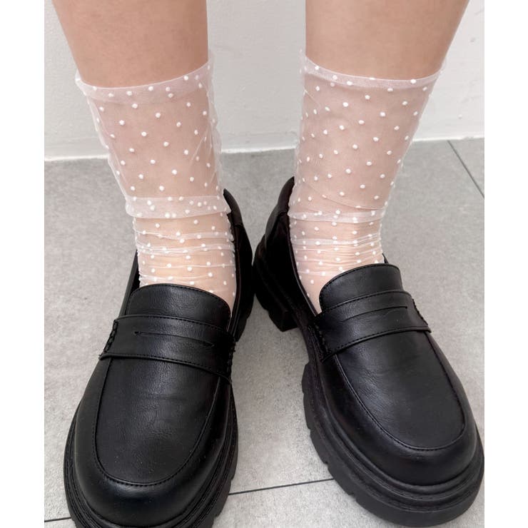 ドットシアーソックス | WEGO【WOMEN】 | 詳細画像1 