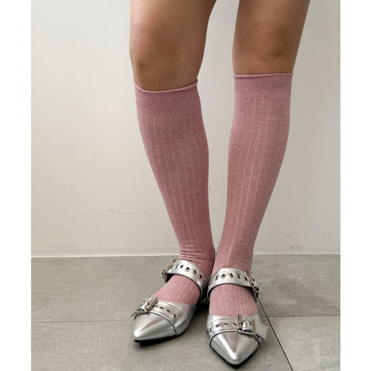 ラメハイソックス[品番：WG010094562]｜WEGO【WOMEN】（ウィゴー