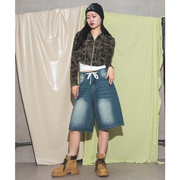 ブラストデニムハーフパンツ[品番：WG010094570]｜WEGO【WOMEN