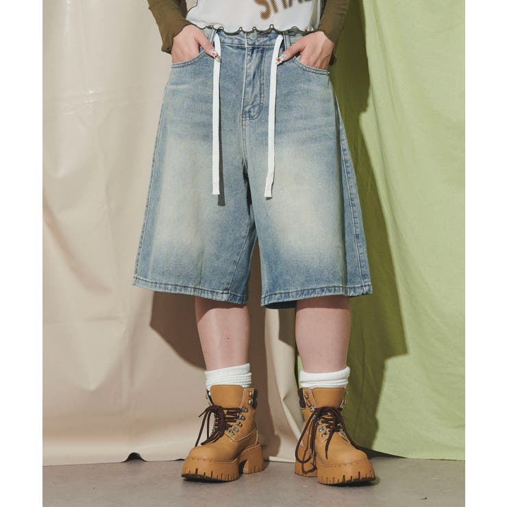 ブラストデニムハーフパンツ | WEGO【WOMEN】 | 詳細画像5 