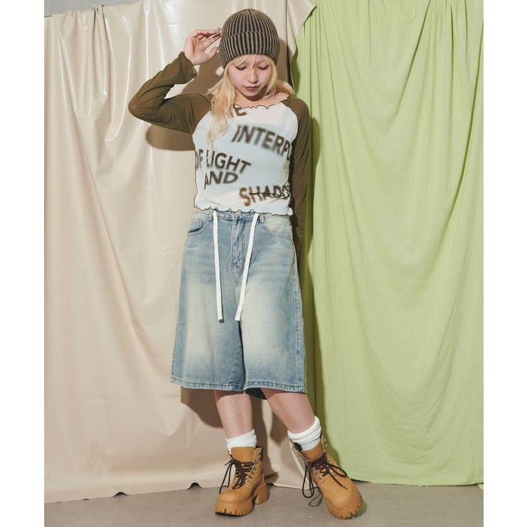 ブラストデニムハーフパンツ | WEGO【WOMEN】 | 詳細画像8 