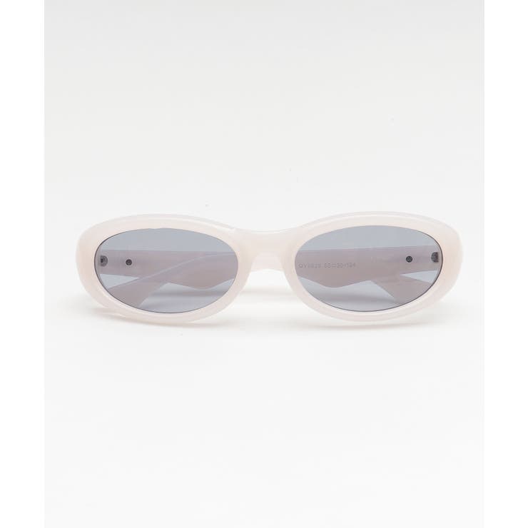オフホワイト | カラーオーバルアイウェア | WEGO【MEN】