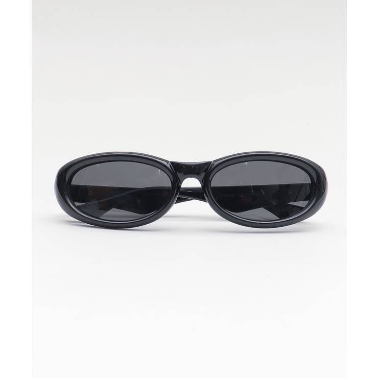 ブラック | カラーオーバルアイウェア | WEGO【MEN】