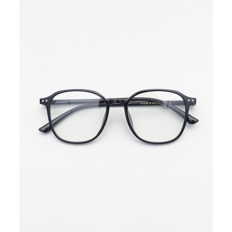 ブラック | ナローウェリントンアイウェア | WEGO【MEN】