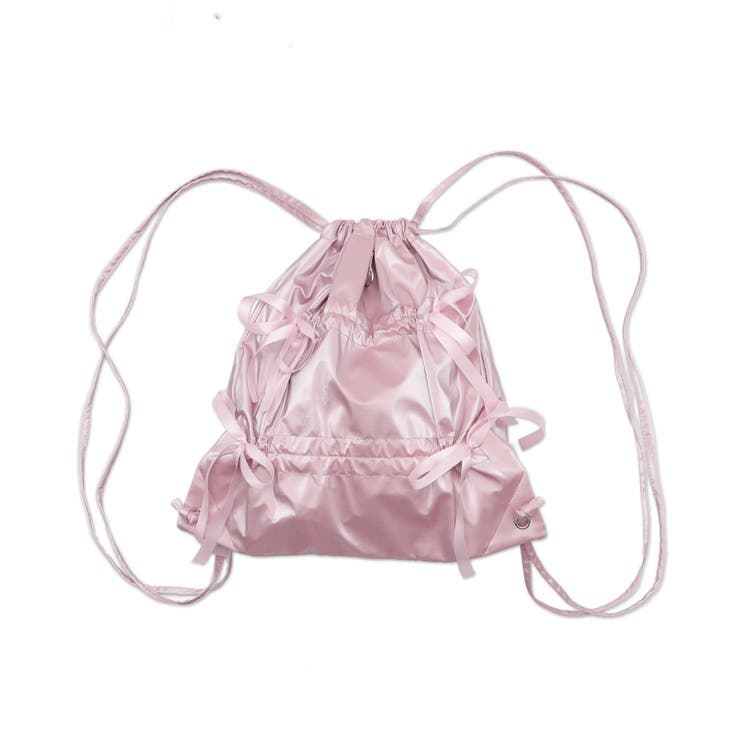 ドロストリボンギャザーナップサック | WEGO【MEN】 | 詳細画像14 