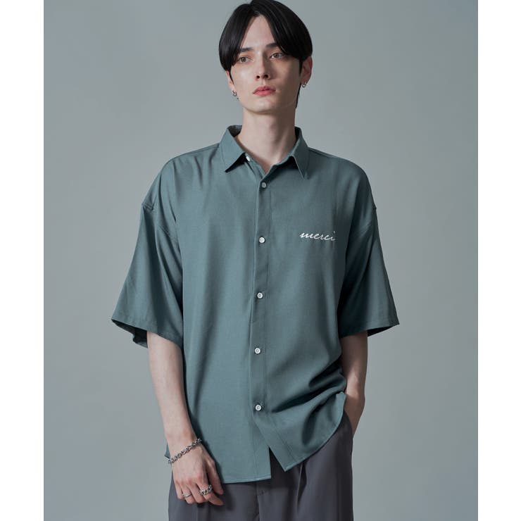 アムンゼンワンポイントBIGシャツ(SS) | WEGO【MEN】 | 詳細画像1 