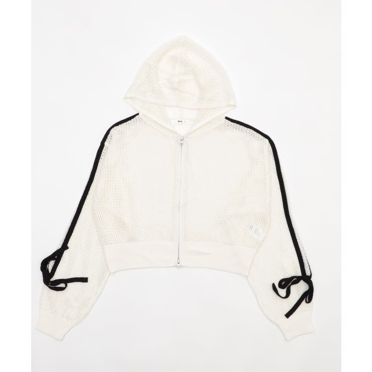 メッシュニットショートパーカー | WEGO【WOMEN】 | 詳細画像13 