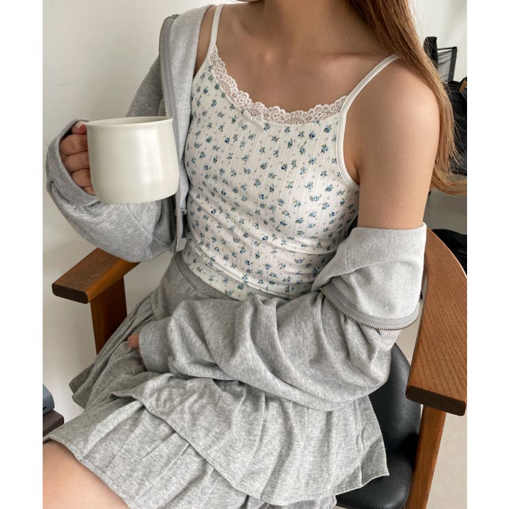 花柄レースカップインキャミ[品番：WG010094675]｜WEGO【WOMEN