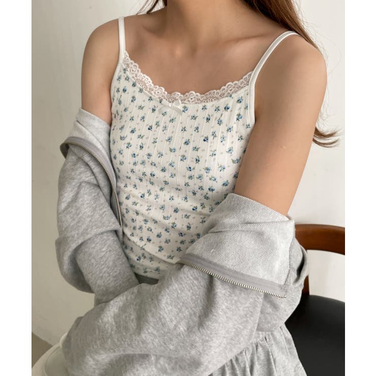花柄レースカップインキャミ | WEGO【WOMEN】 | 詳細画像7 