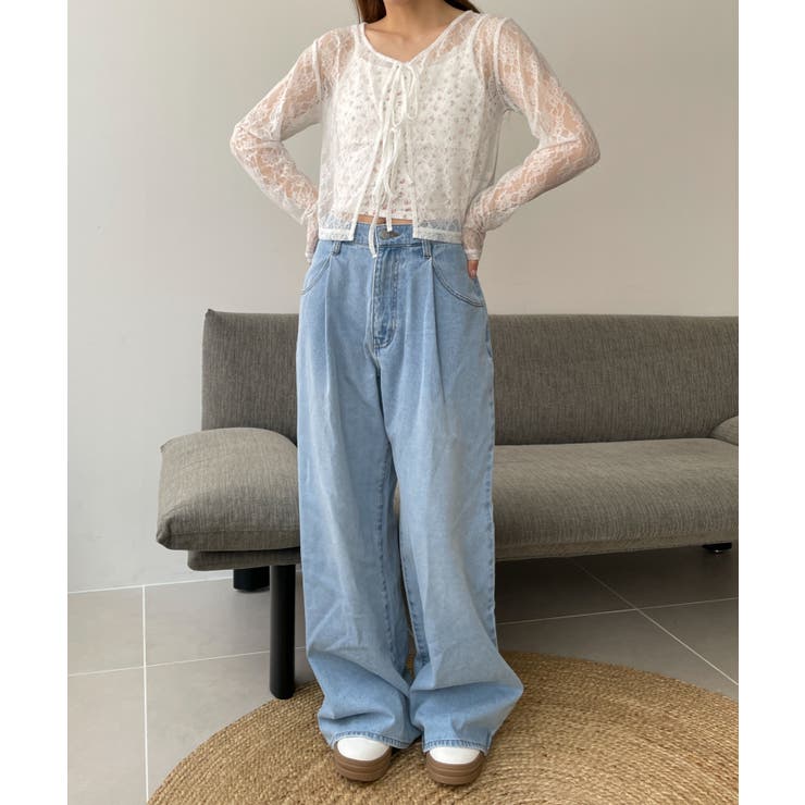 花柄レースカップインキャミ | WEGO【WOMEN】 | 詳細画像14 