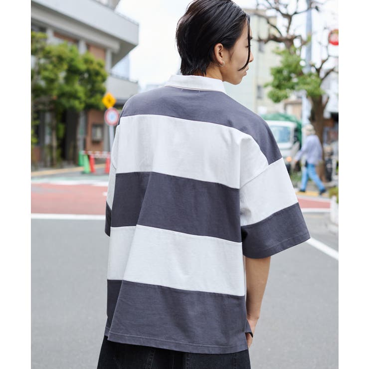 maillot NY bright rugger shirt (ナイロンブライトラガーシャツ