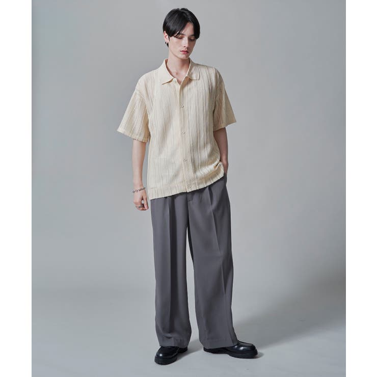アンサンブルシアーシャツ(SS)[品番：WG010094693]｜WEGO【MEN