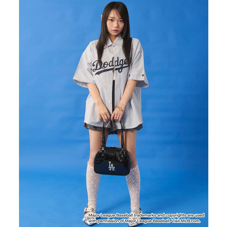 別注MLBストライプグラフィックシャツ(SS) | WEGO【MEN】 | 詳細画像6 