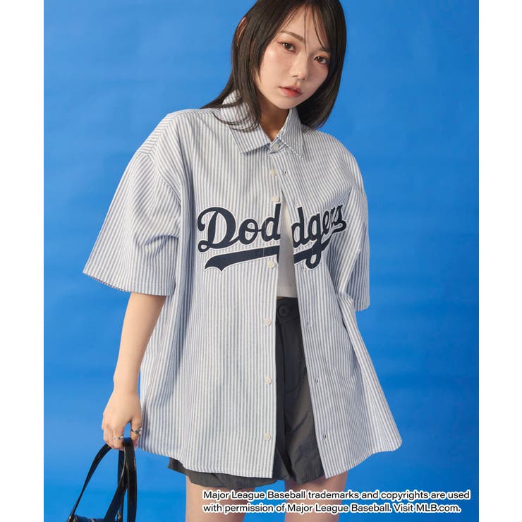 別注MLBストライプグラフィックシャツ(SS) | WEGO【MEN】 | 詳細画像21 