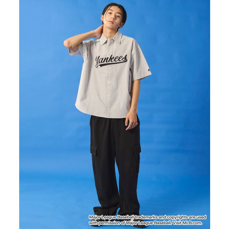 別注MLBストライプグラフィックシャツ(SS) | WEGO【MEN】 | 詳細画像32 