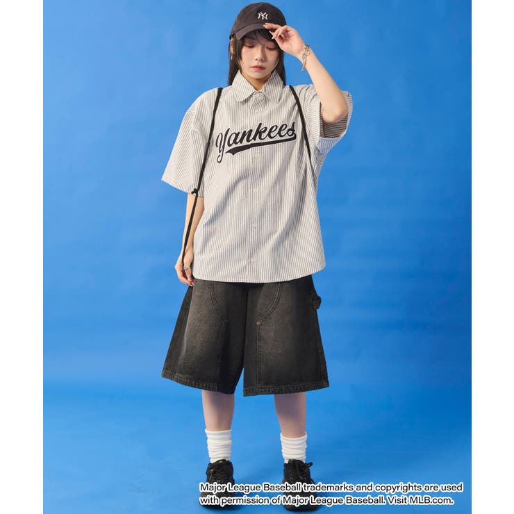 別注MLBストライプグラフィックシャツ(SS) | WEGO【MEN】 | 詳細画像34 