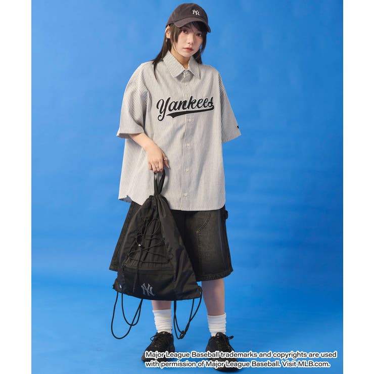 別注MLBストライプグラフィックシャツ(SS) | WEGO【MEN】 | 詳細画像35 