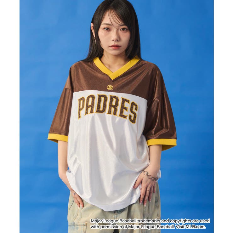 別注MLBメッシュゲームグラフィックT(SS)[品番：WG010094720