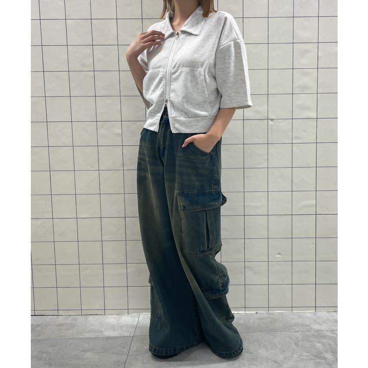 WジップSSトップ | WEGO【WOMEN】 | 詳細画像3 