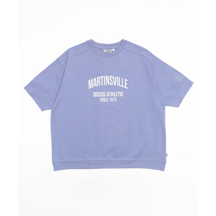 DISCUS ルーズカレッジロゴT | WEGO【MEN】 | 詳細画像1 