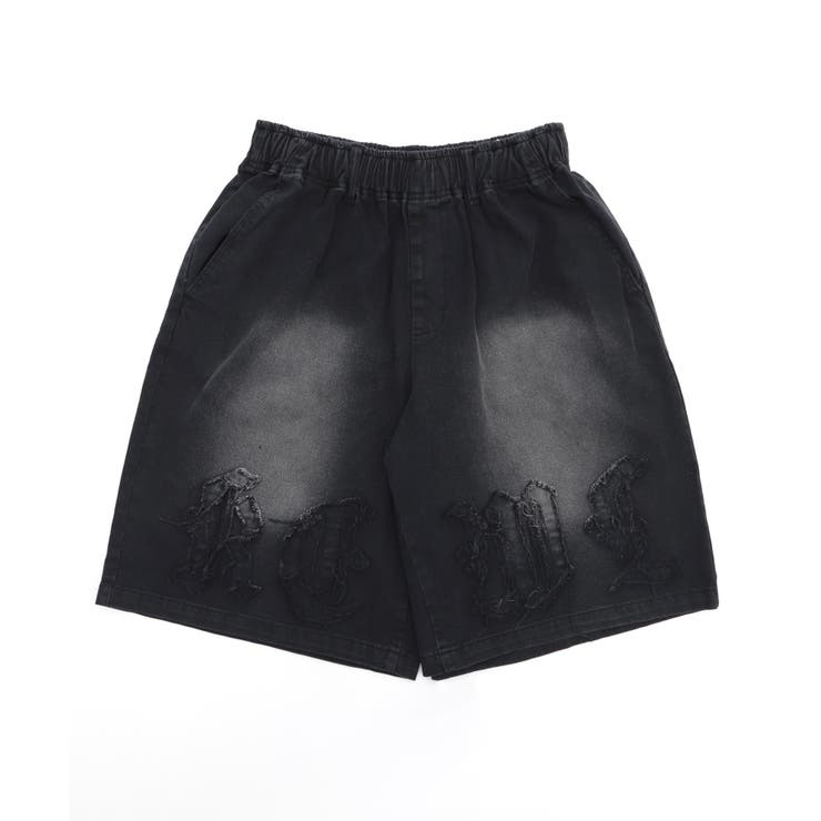 ツイルブラスト加工ワイドショートパンツ | WEGO【MEN】 | 詳細画像14 