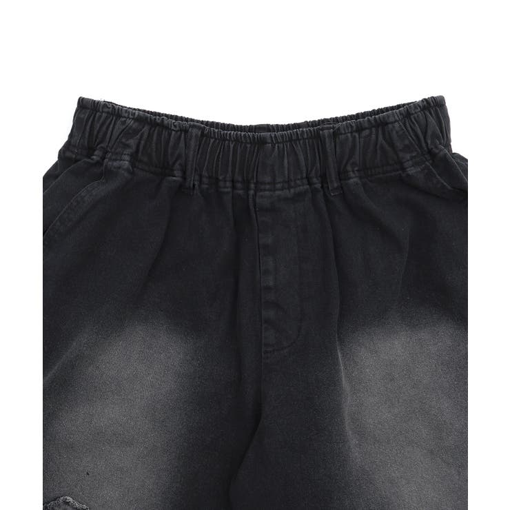 ツイルブラスト加工ワイドショートパンツ | WEGO【MEN】 | 詳細画像16 