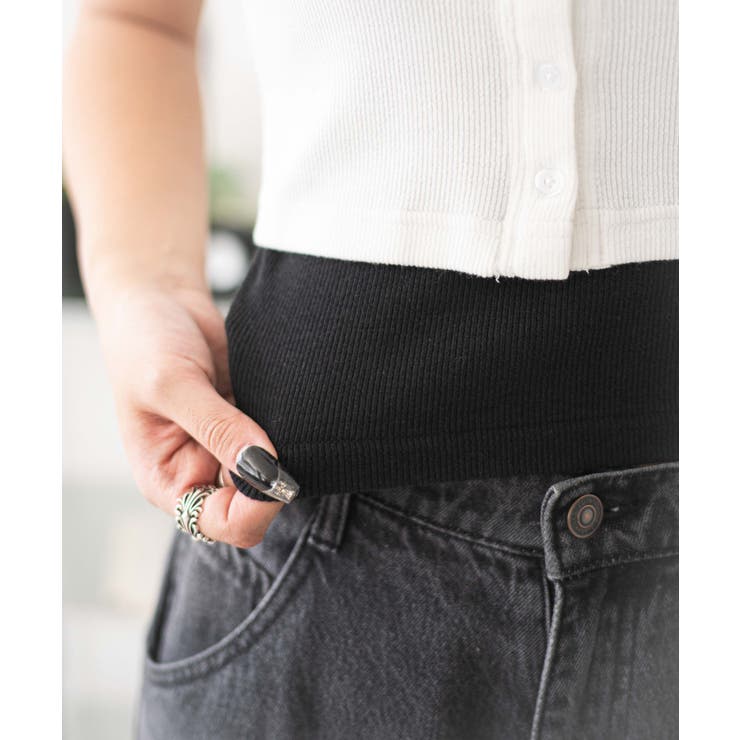 レースキャミレイヤード風ちびT | WEGO【WOMEN】 | 詳細画像6 