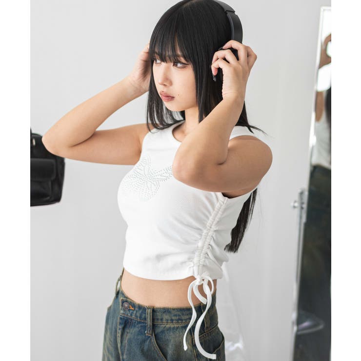 バタフライサイドドロストタンク | WEGO【WOMEN】 | 詳細画像8 