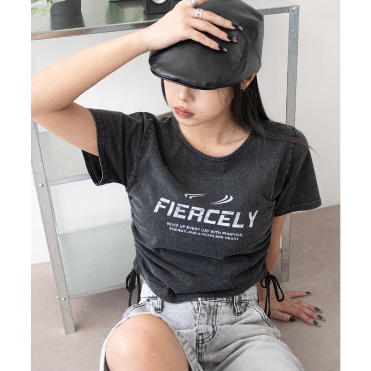 柄1 | ヴィンテージライクドロストちびT | WEGO【WOMEN】