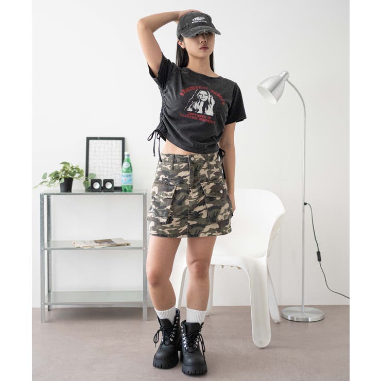 ヴィンテージライクドロストちびT | WEGO【WOMEN】 | 詳細画像5 