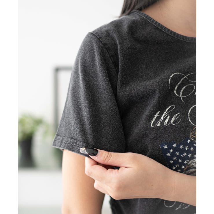 ヴィンテージライクドロストちびT | WEGO【WOMEN】 | 詳細画像7 