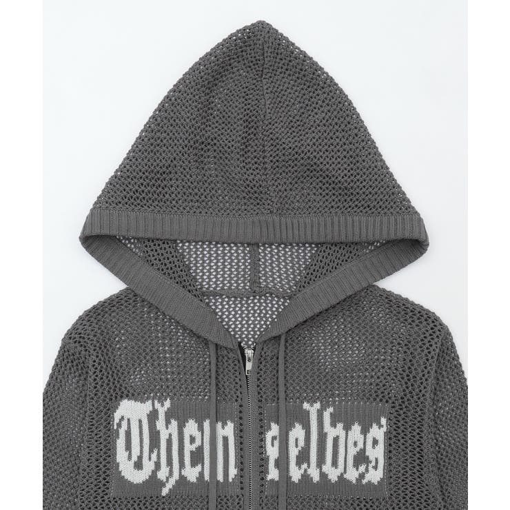 ジャガードメッシュパーカー[品番：WG010094764]｜WEGO【WOMEN