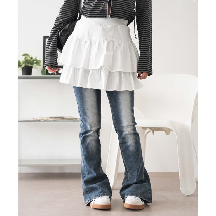 カットフリルスカパン | WEGO【WOMEN】 | 詳細画像1 