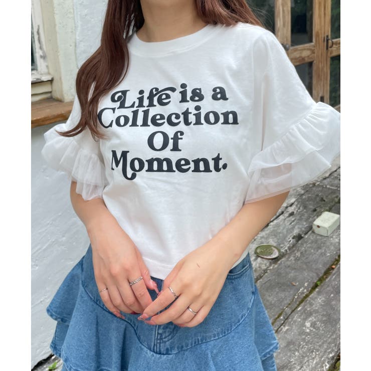 フリルチュールショートT | WEGO【WOMEN】 | 詳細画像1 