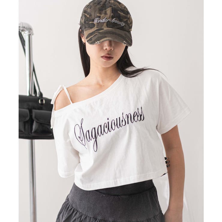 2WAYオフショルショートT | WEGO【WOMEN】 | 詳細画像9 