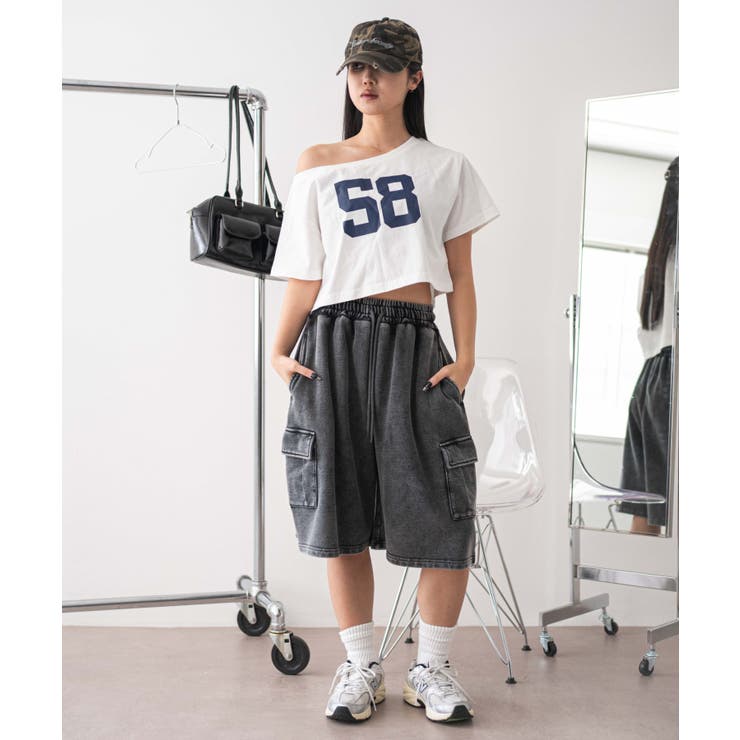 2WAYオフショルショートT | WEGO【WOMEN】 | 詳細画像16 