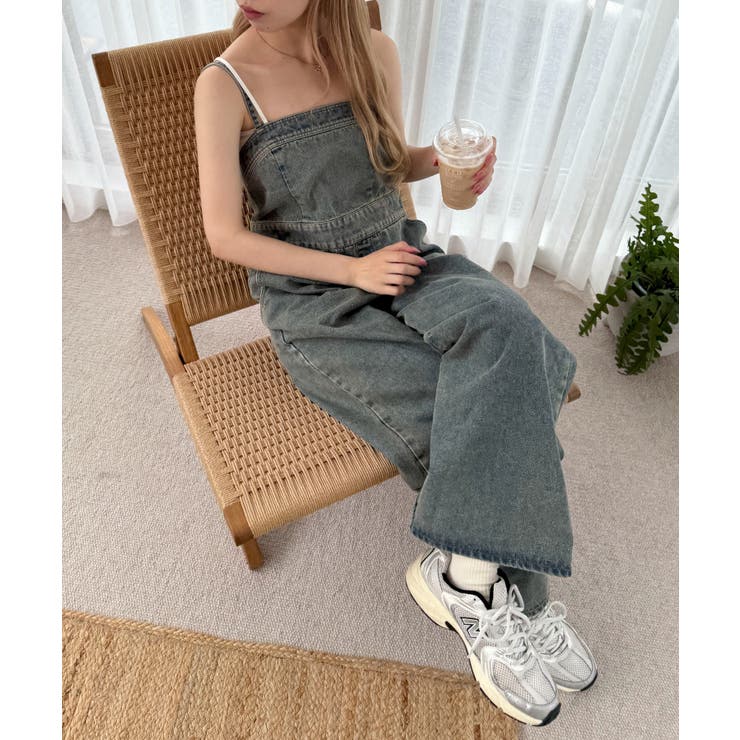 デニムサロペット[品番：WG010094797]｜WEGO【WOMEN】（ウィゴー