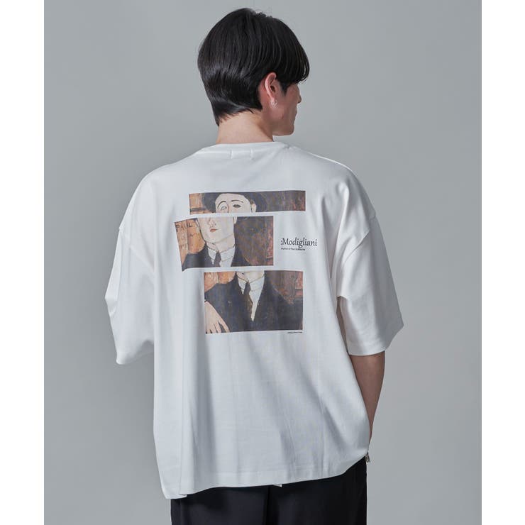注目 ARTCOLLECTIONプリントT(SS)[品番：WG010094799]｜WEGO【MEN トップス