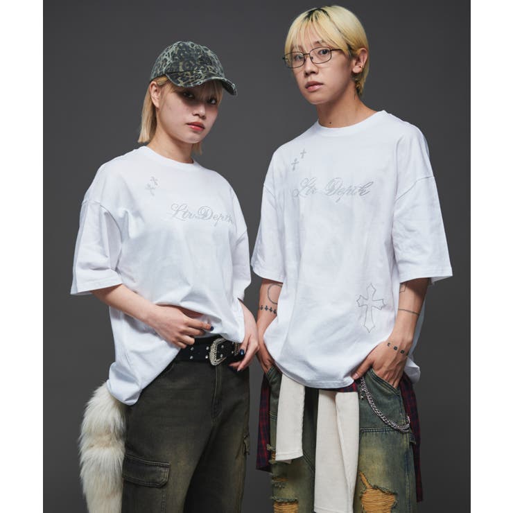 BEP OG ラインストーンTEE BEP OG ラインストーン TEE トップス